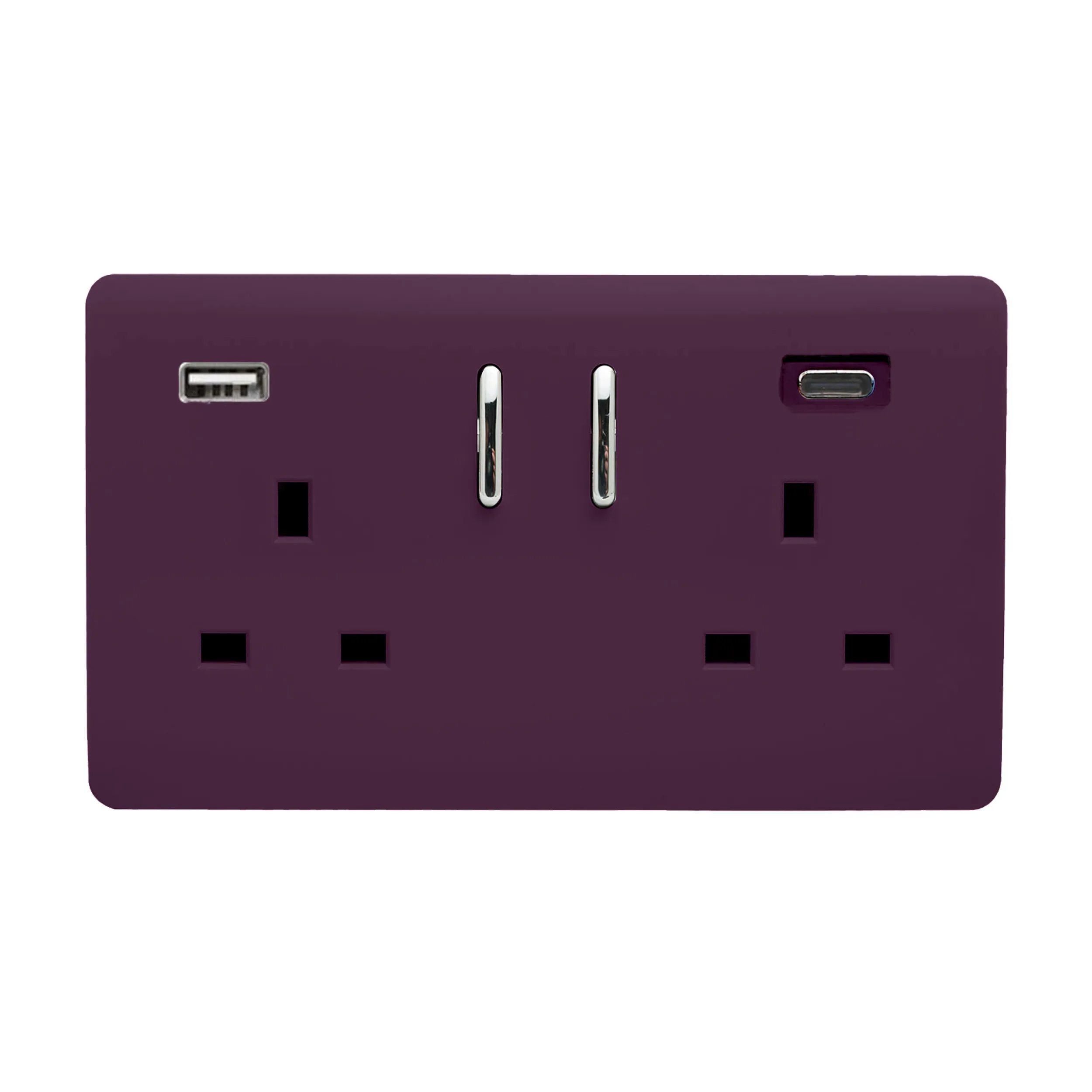Plum Wiring Accessories Trendi Decorative Screwless